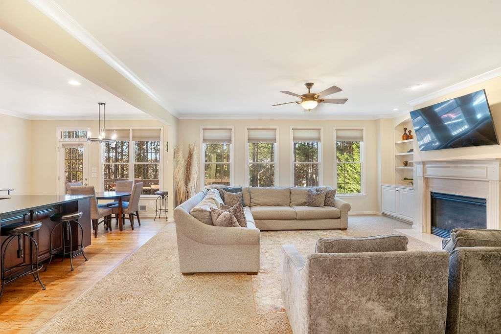 6463 Century Park Place Southeast Mableton, GA 30126 - Photo 8 of 42 a living room with furniture fireplace and flat screen tv