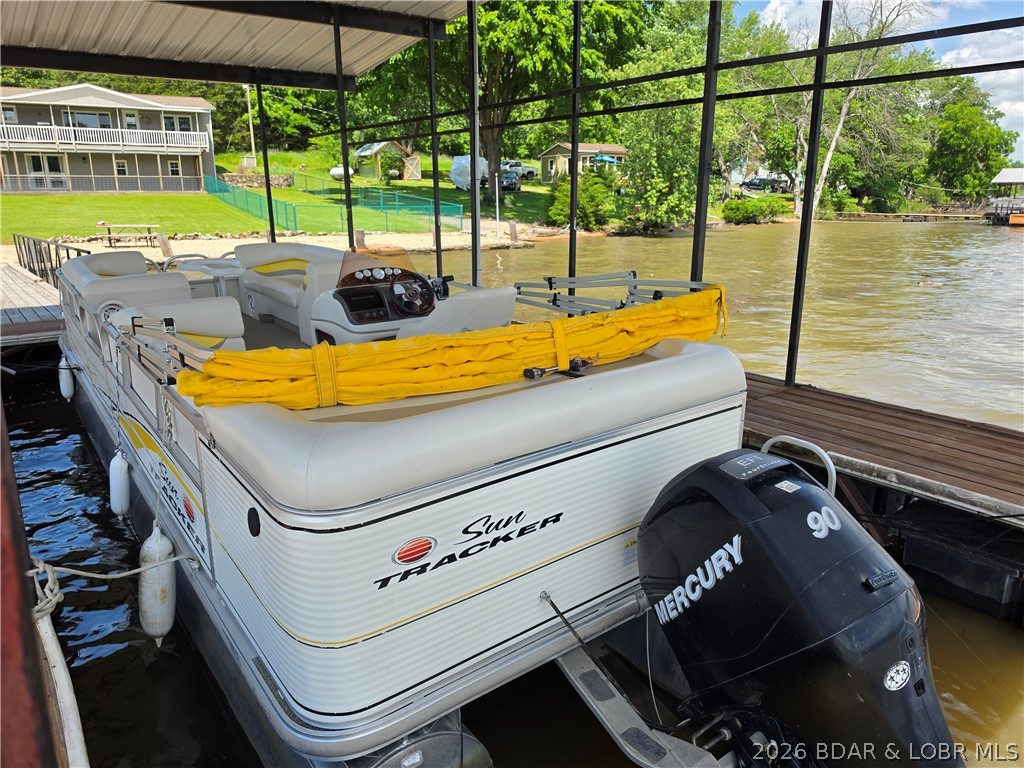 3135 Lick Creek Road Edwards, MO 65326 - Photo 93 of 94 2008 pontoon with 90 hp Mercury