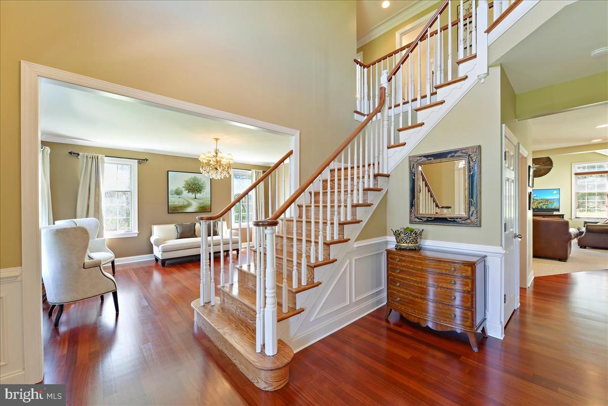 3 Springlea Lane Chester Springs, PA 19425 - Photo 5 of 55 Brazillian Cherry Hardwood Abounds - foyer