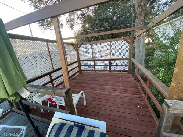 a view of outdoor space with seating