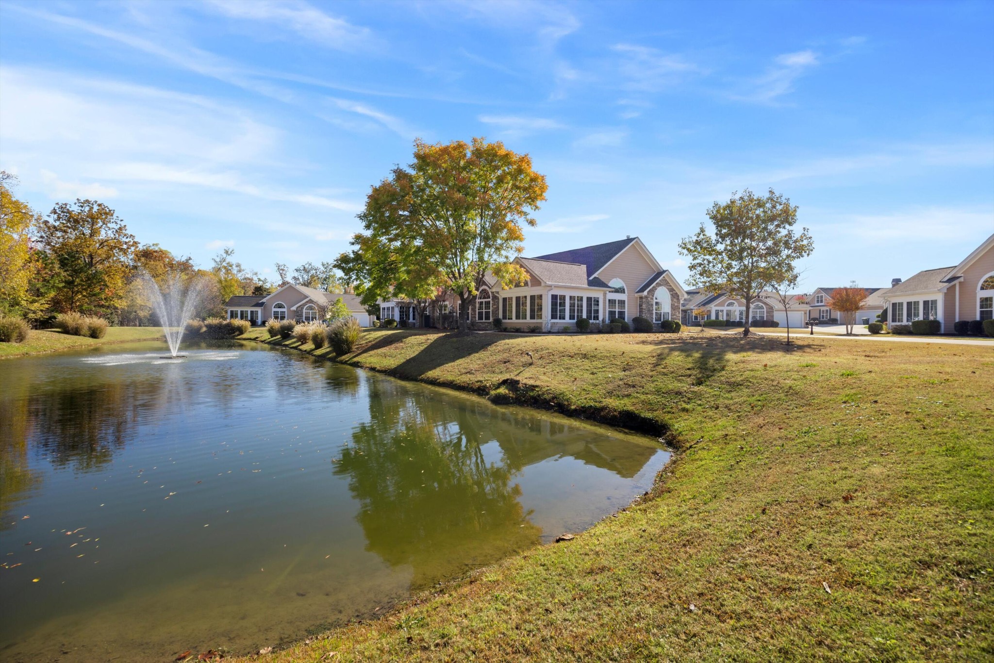 2457 Baskette Way Chattanooga, TN 37421 - Photo 2 of 24 a view of a lake with houses