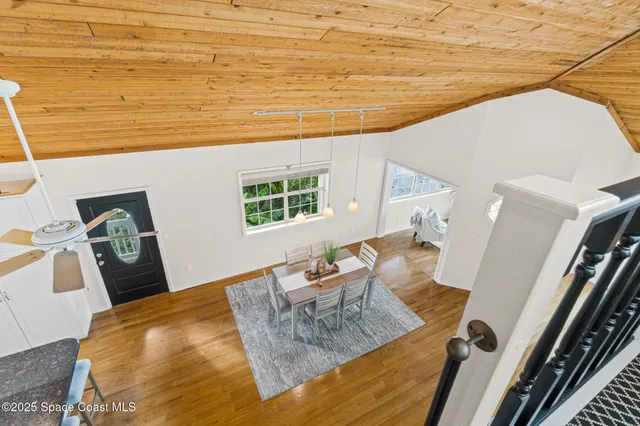 a view of front door