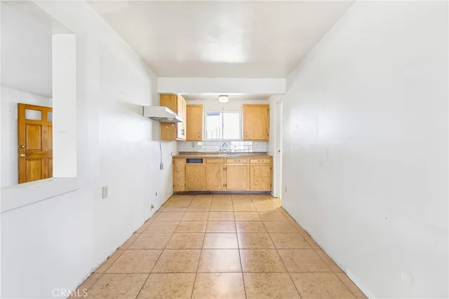 a view of empty room