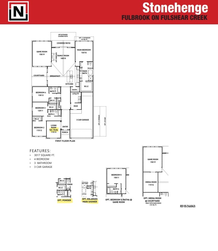 4402 Crossfield Road Fulshear, TX 77441 - Photo 15 of 23 Stonehenge Options - Fabulous 1 Story Plan