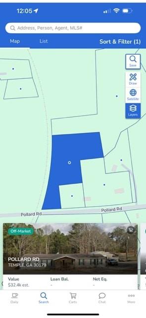 0 Pollard Road Temple, GA 30179 - Photo 4 of 4 a view of an empty room