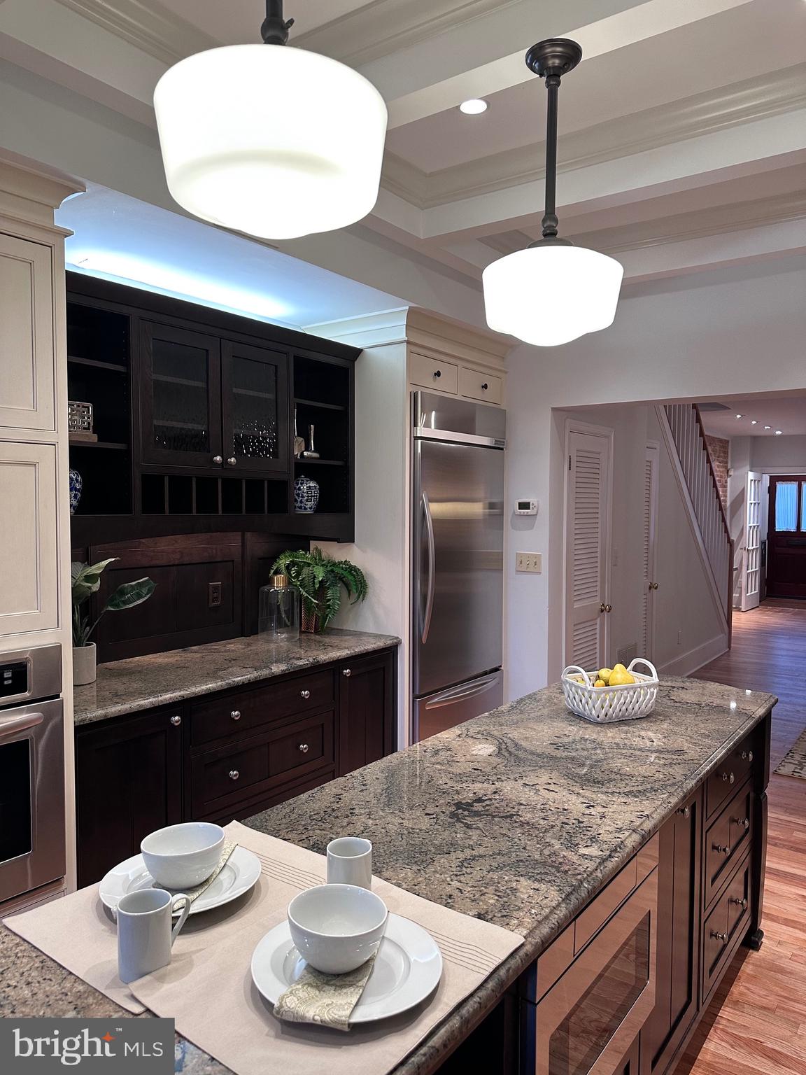 323 E Street Northeast Washington, DC 20002 - Photo 17 of 84 Cove lighting above cabinets adds interest