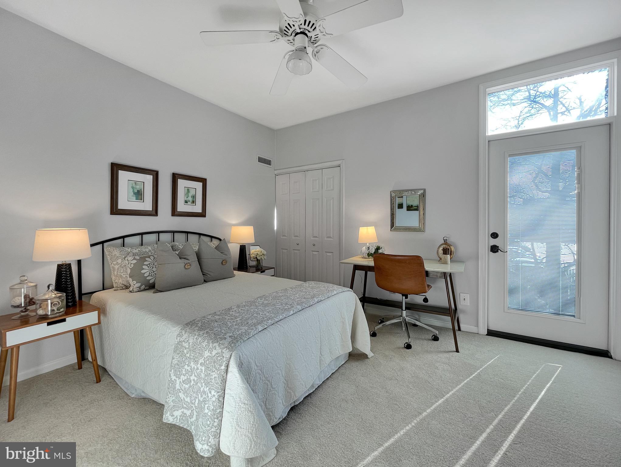 323 E Street Northeast Washington, DC 20002 - Photo 31 of 84 Rear BR features Juliet Balcony overlooking rear