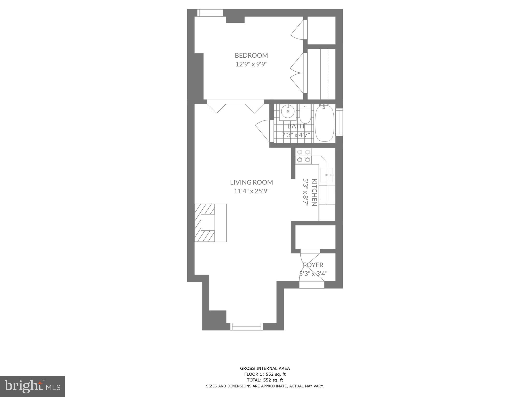 323 E Street Northeast Washington, DC 20002 - Photo 84 of 84 English Basement floor plan