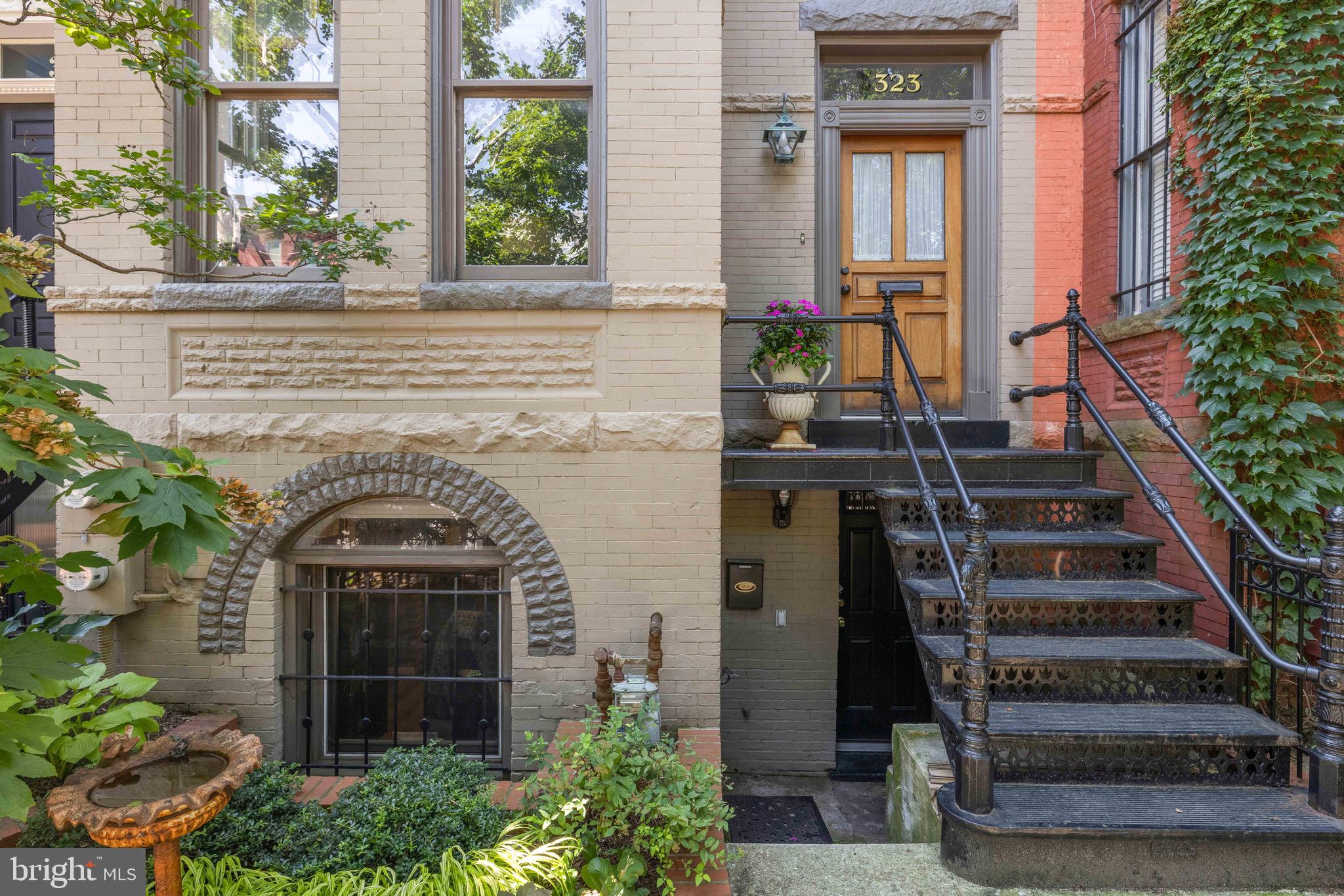 323 E Street Northeast Washington, DC 20002 - Photo 43 of 84 Elegant stairs to main entrance