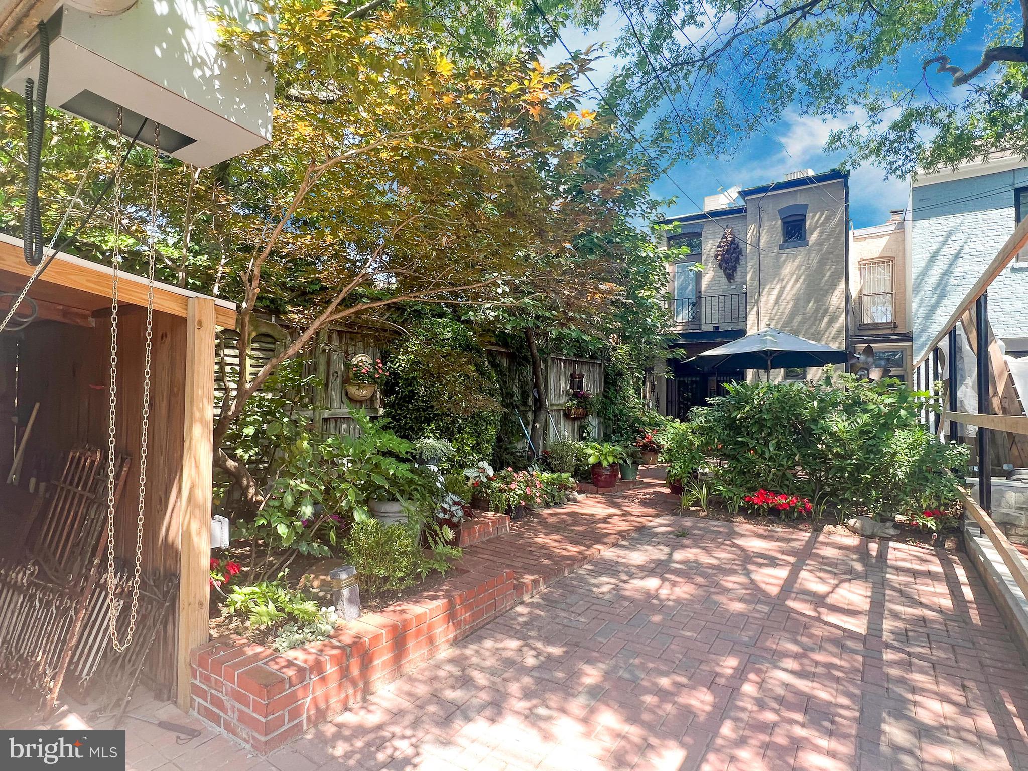 323 E Street Northeast Washington, DC 20002 - Photo 48 of 84 Secure parking off alley w/ rollup door