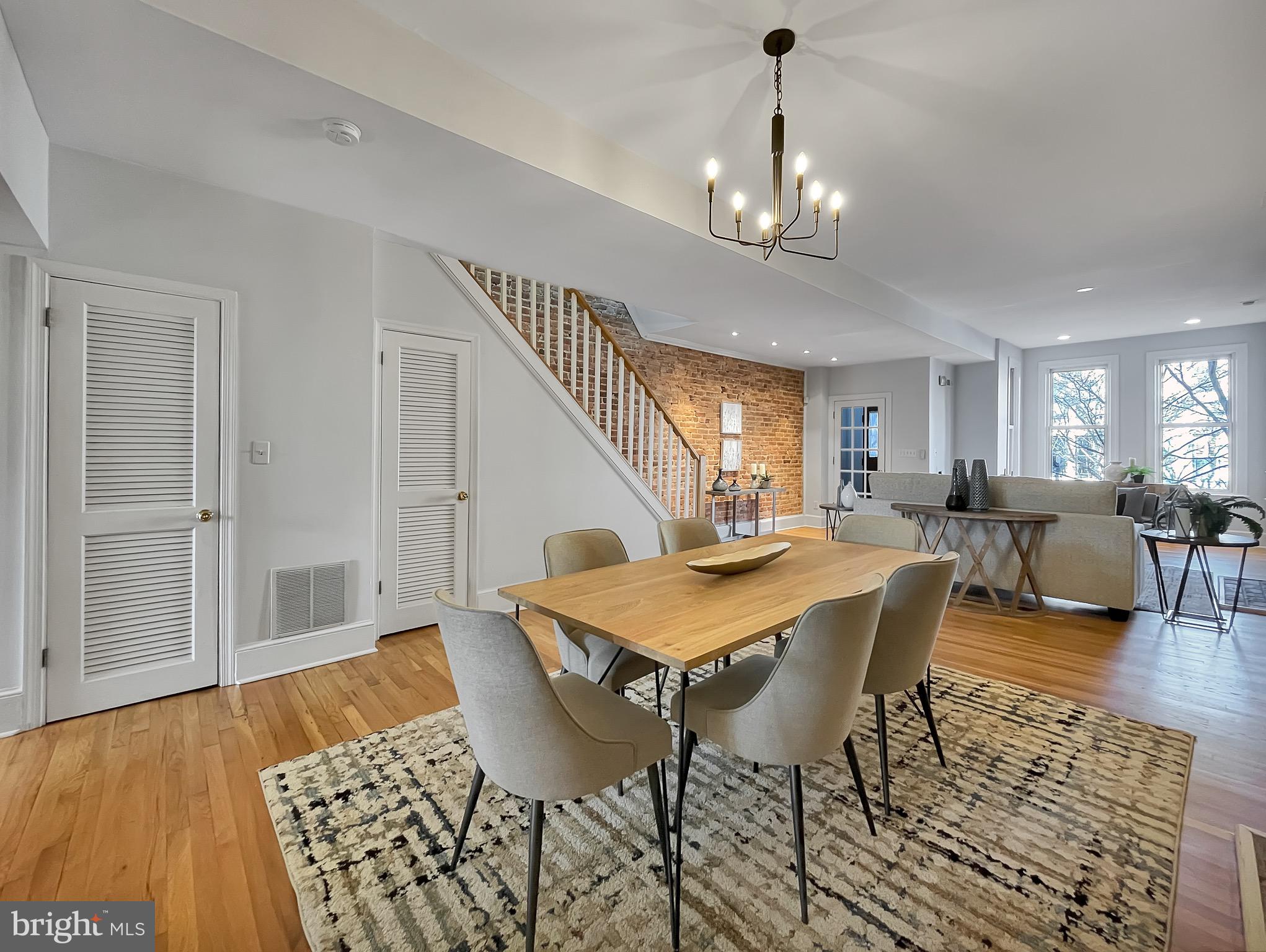 323 E Street Northeast Washington, DC 20002 - Photo 8 of 84 Open concept living is perfect for company