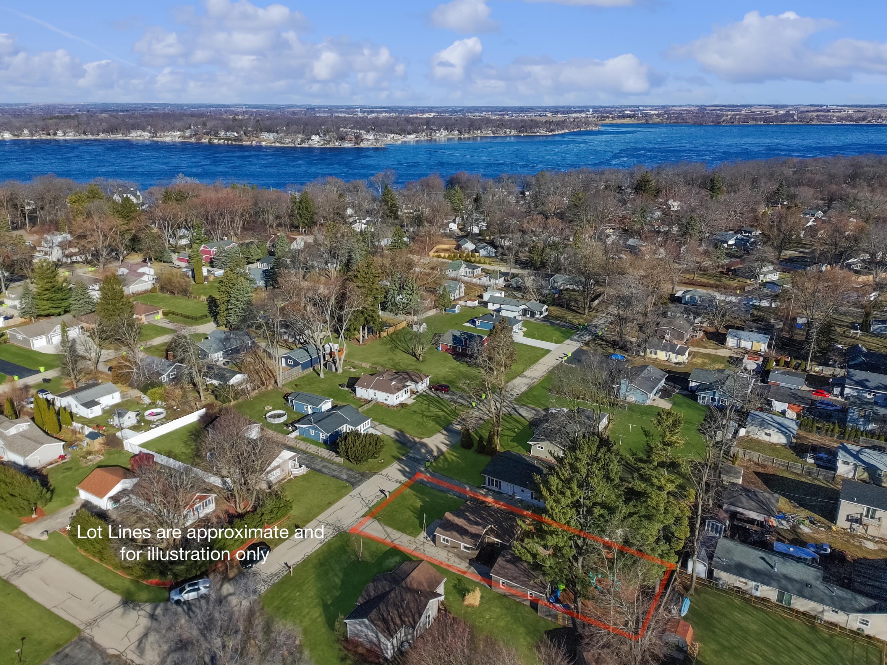 2908 Jones Street Delavan, WI 53115 - Photo 19 of 19 Location To the lake
