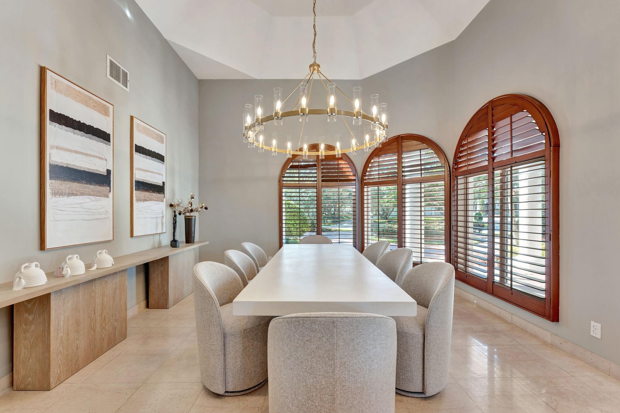 3460 Windmill Ranch Road Weston, FL 33331 - Photo 27 of 75 a view of a dining room with furniture window and outside view