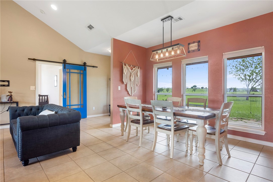 144 County Road 151 Riesel, TX 76682 - Photo 21 of 50 a view of a dining room with furniture window and outside view
