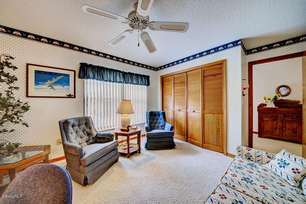 858 Ridge Lake Drive Melbourne, FL 32940 - Photo 19 of 25 Bedroom 3 - large closets