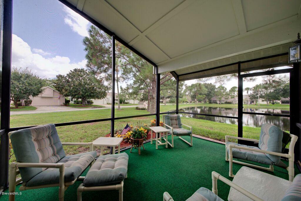 858 Ridge Lake Drive Melbourne, FL 32940 - Photo 22 of 25 Screen Enclosed Patio