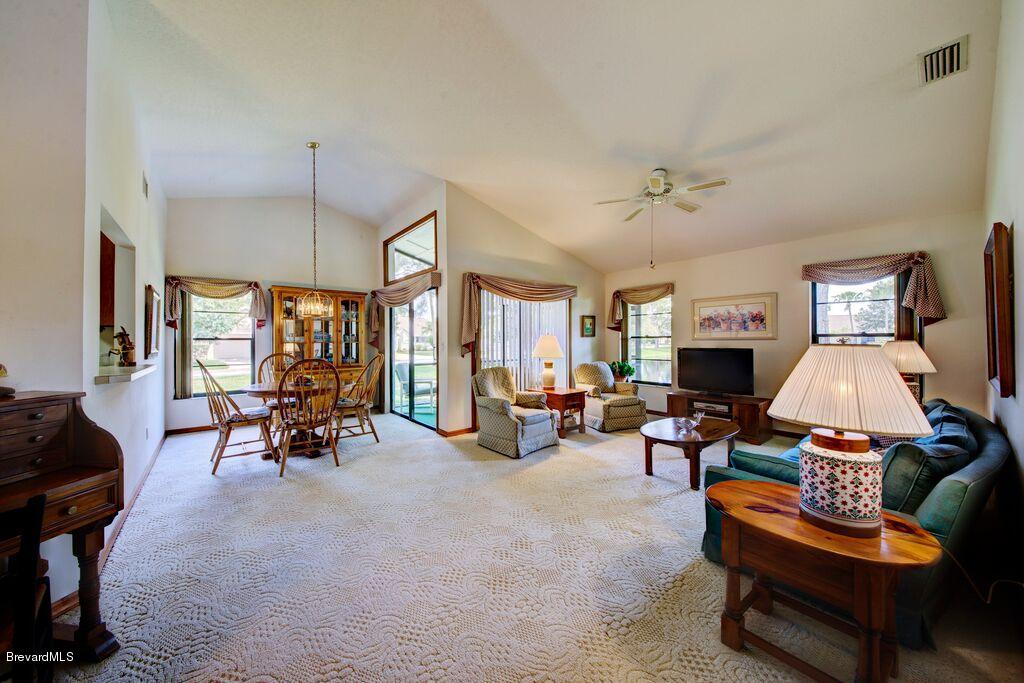 Living  & Dining rooms
