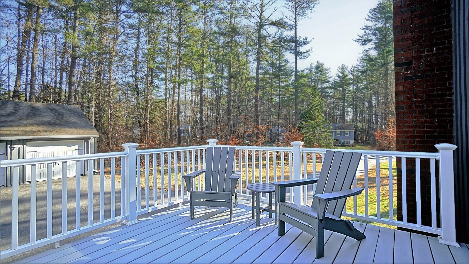 190 Bruce Hill Road Cumberland Center, ME 04021 - Photo 5 of 39 Exterior Deck