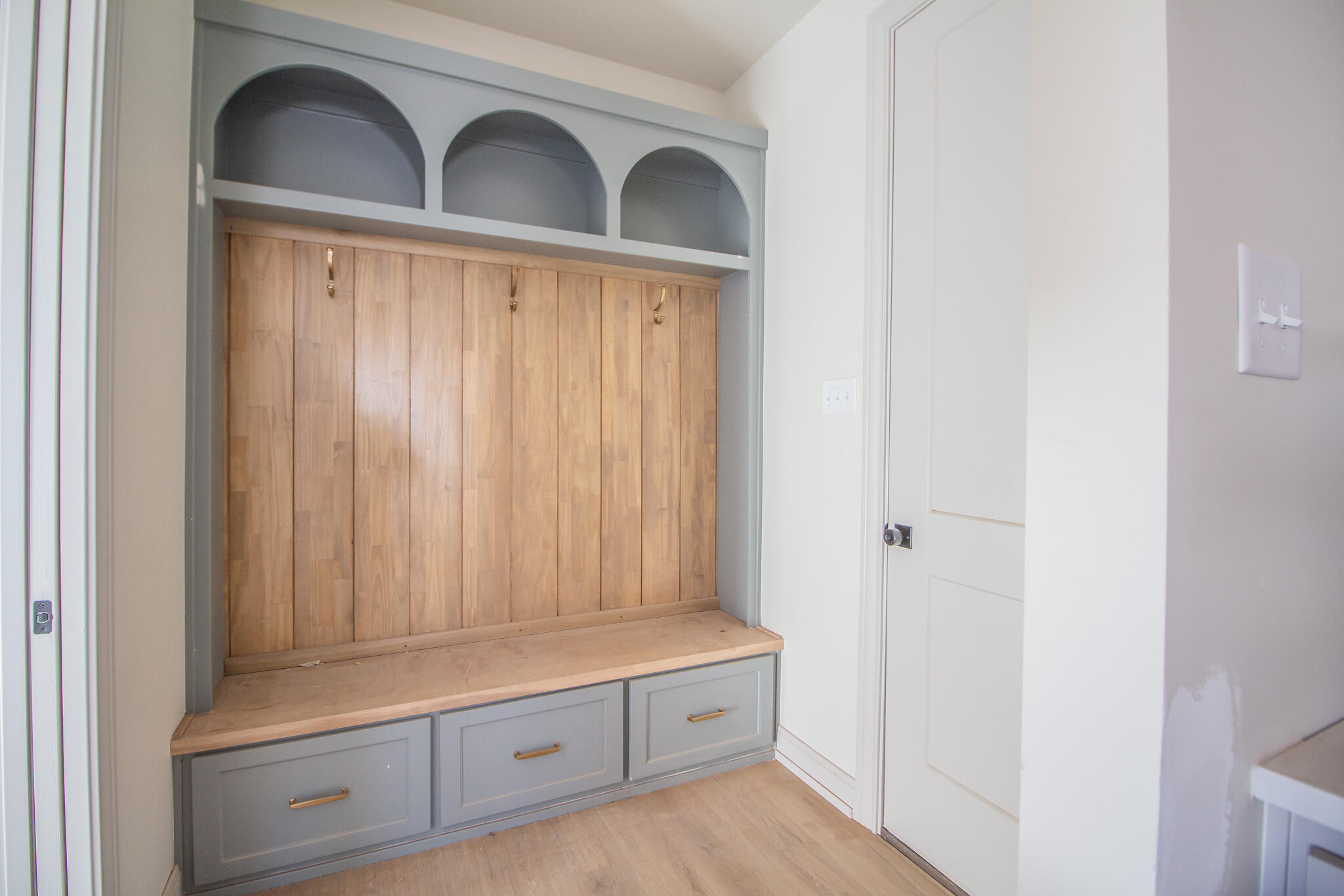 1011 County Road 7715 Lubbock, TX 79423 - Photo 2 of 20 a view of bathroom with granite countertop cabinet and a mirror