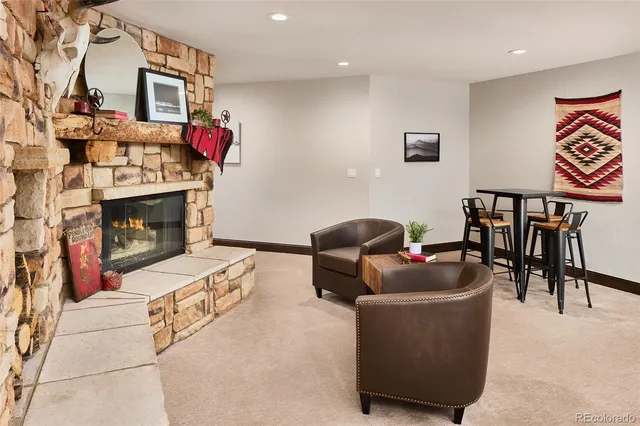 a table and chairs in a kitchen