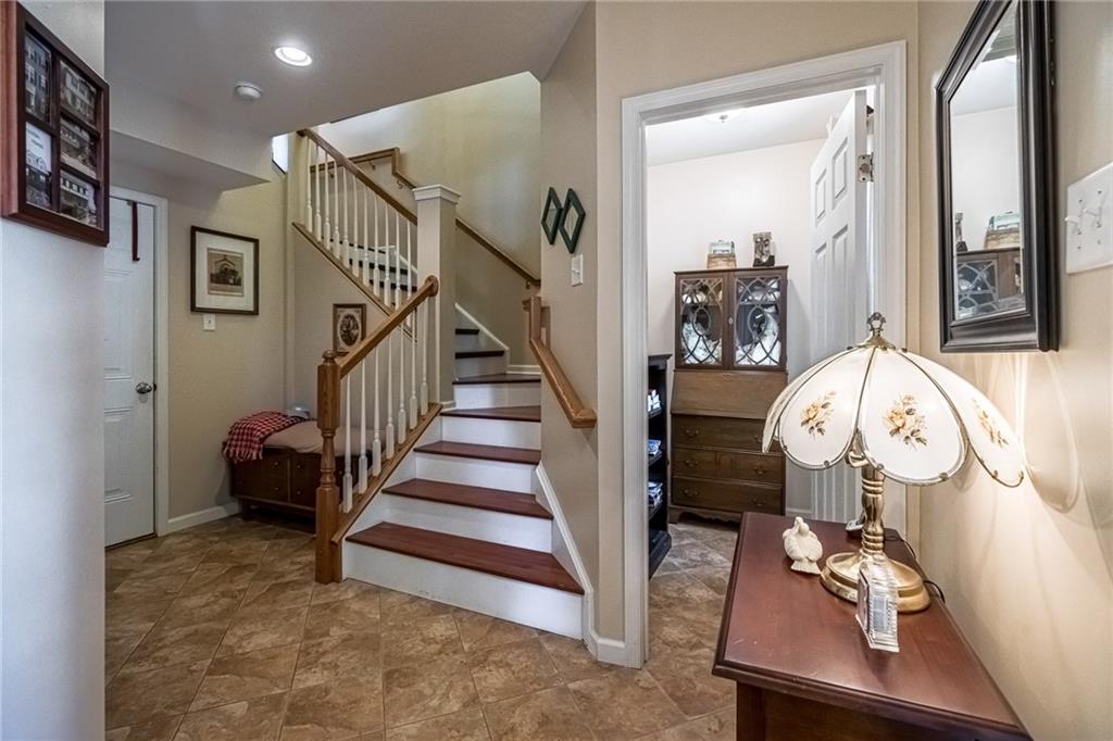 357 Wealdstone Road Cranberry Township, PA 16066 - Photo 2 of 25 Ceramic Tile Entry w/Hardwood Staircase