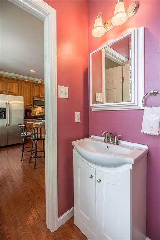 357 Wealdstone Road Cranberry Township, PA 16066 - Photo 16 of 25 Powder Room Opens to Kitchen