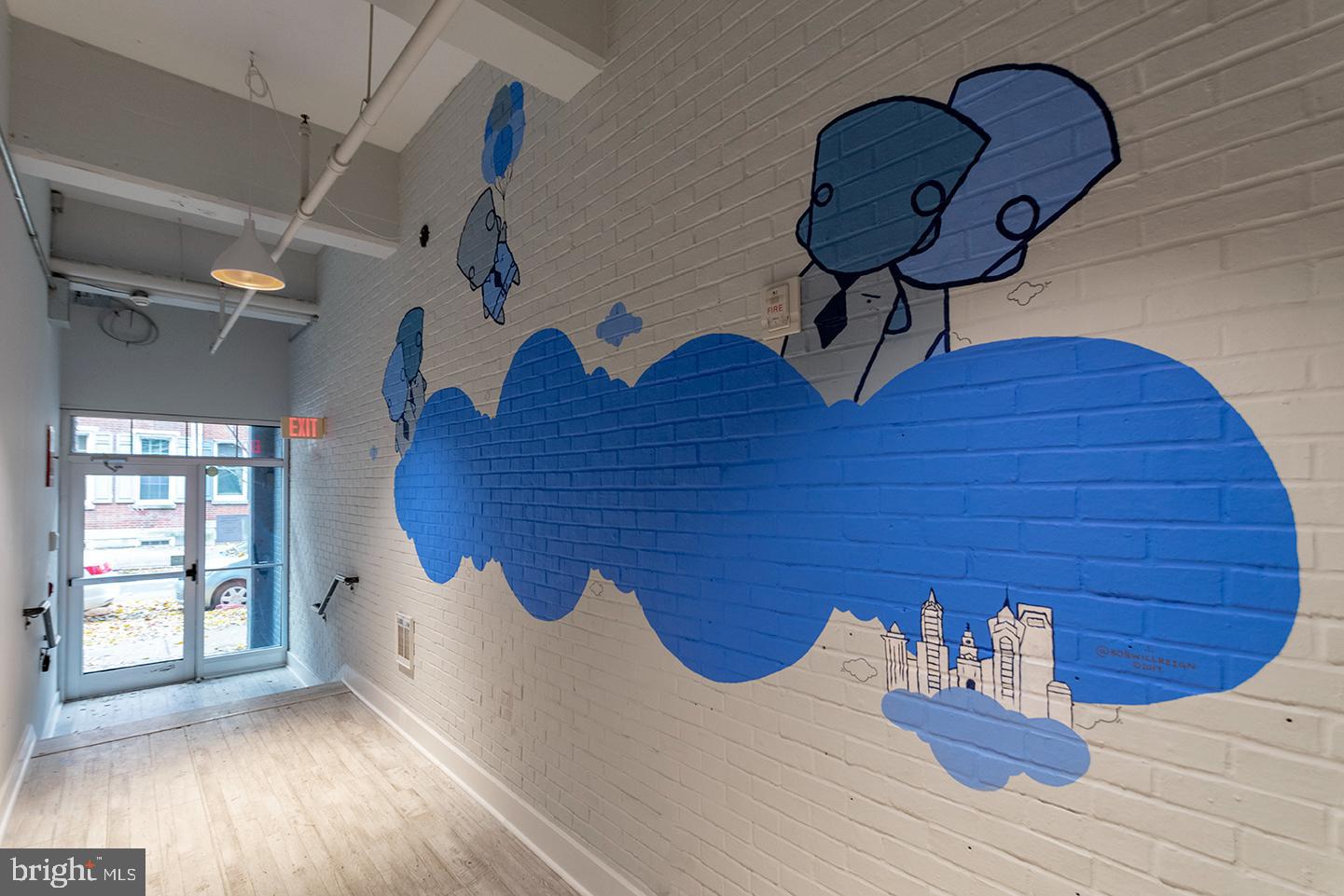 412 South 13th Street, Unit 307 Philadelphia, PA 19147 - Photo 15 of 16 a view of entryway with wooden floor