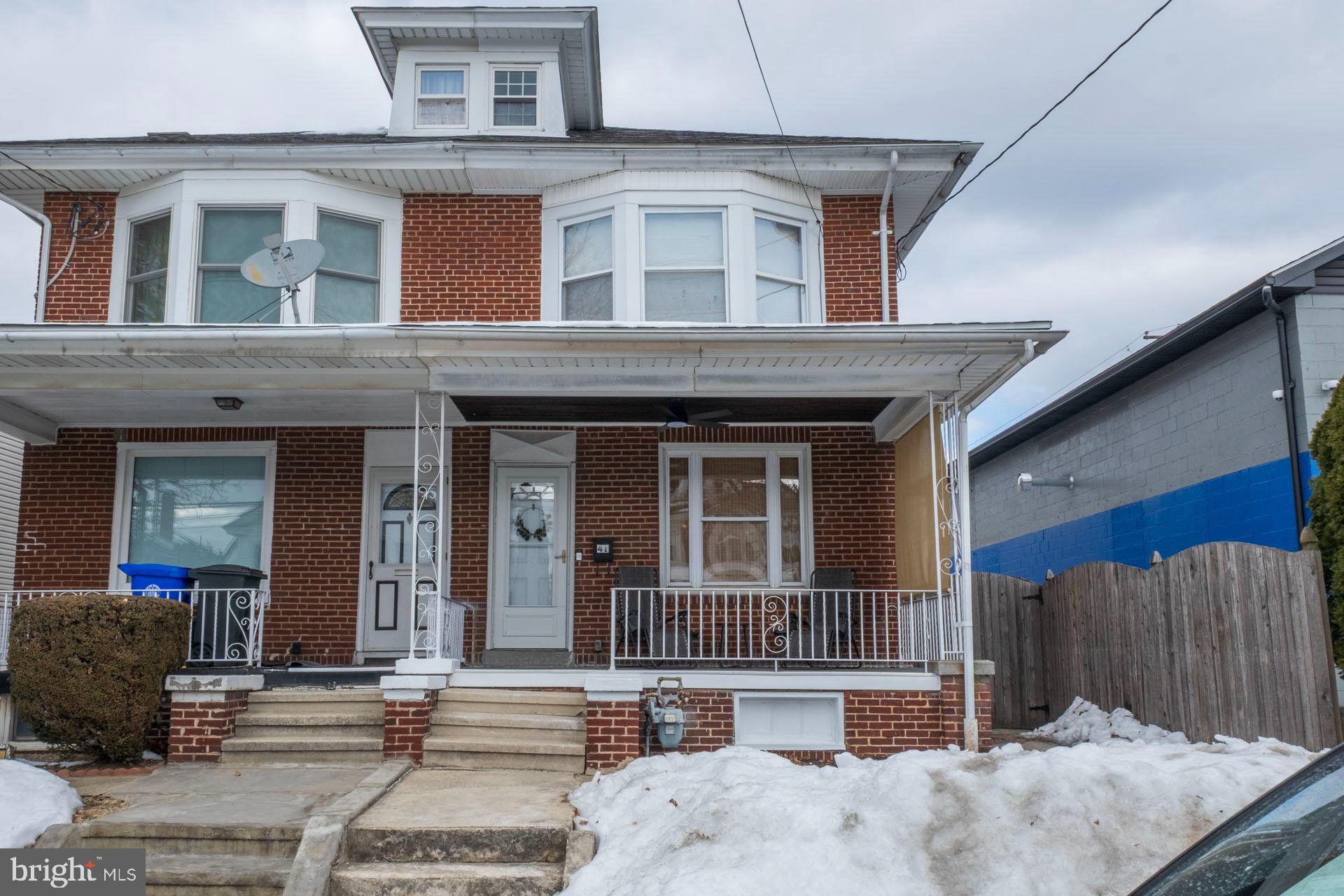 41 North Carroll Street Reading, PA 19611 - Photo 3 of 33 front view of a house