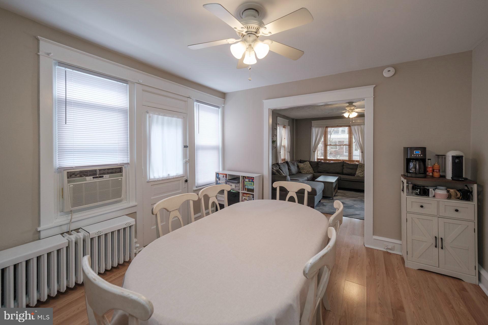 41 North Carroll Street Reading, PA 19611 - Photo 8 of 33 a view of a dining room with furniture and a chandelier fan