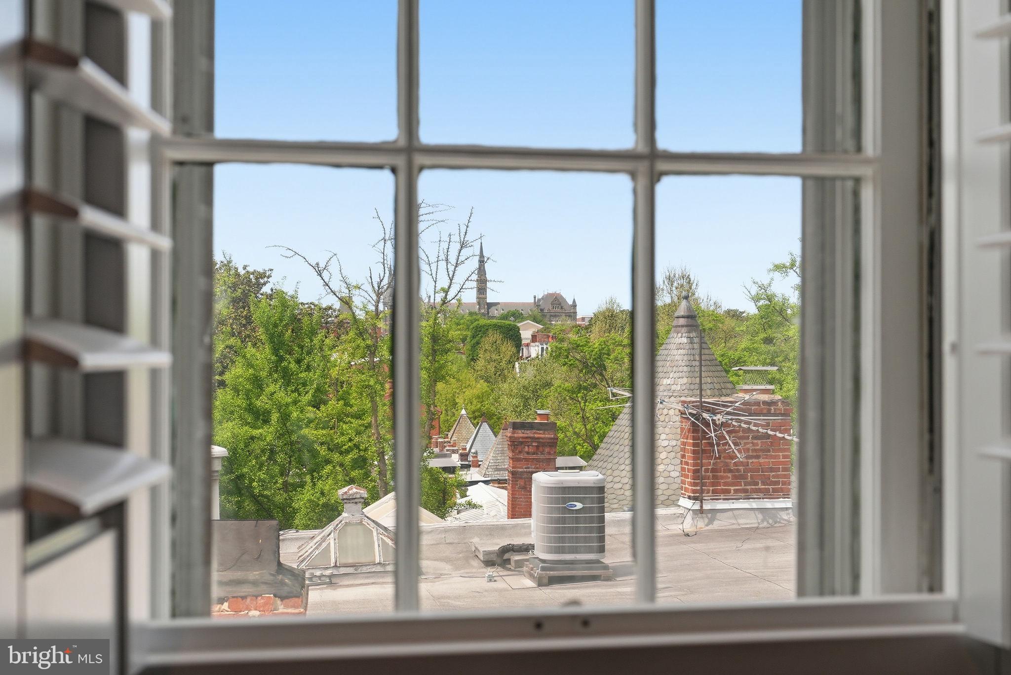 3246 N Street Northwest, Unit 4A Washington, DC 20007 - Photo 12 of 31 Georgetown University views from kitchen