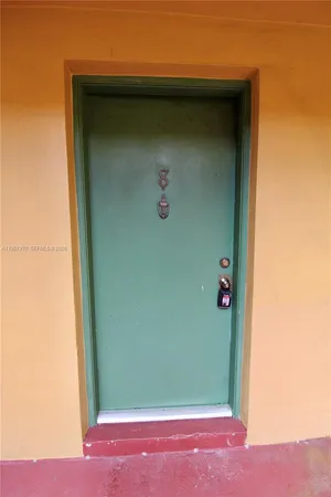 a view of door