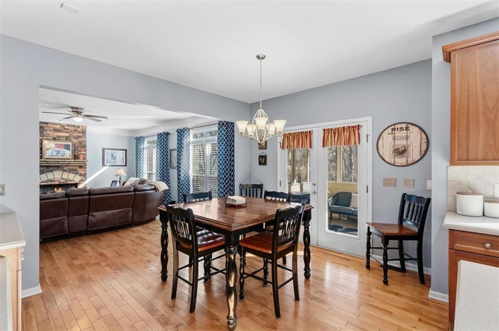 175 Gellmore Lane Acworth, GA 30101 - Photo 21 of 67 a view of a dining room with furniture window and wooden floor