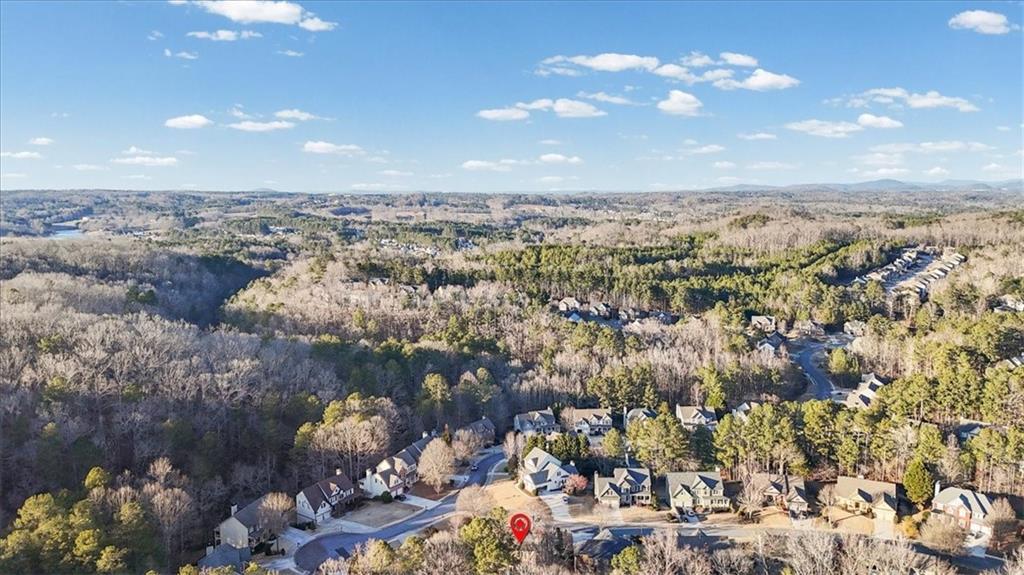175 Gellmore Lane Acworth, GA 30101 - Photo 63 of 67 an aerial view of a city with lots of residential buildings