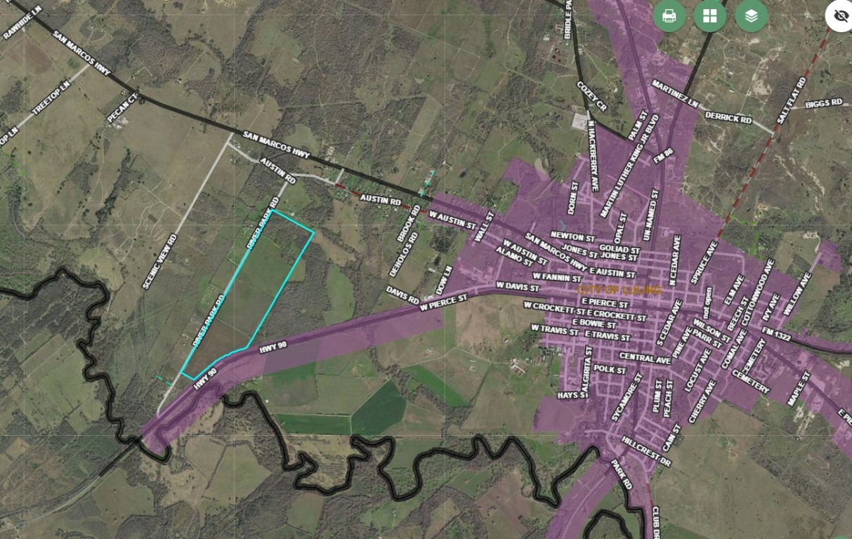 -191ac River Park Road Luling, TX 78648 - Photo 2 of 2 a aerial view of a house