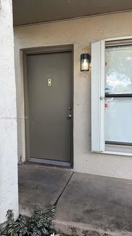 a view of a small space