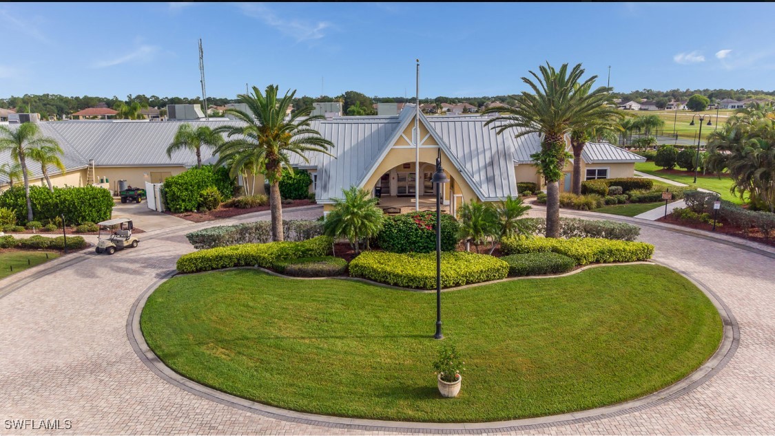 1927 Nottingham Trail Punta Gorda, FL 33980 - Photo 32 of 35 a view of a swimming pool with a yard