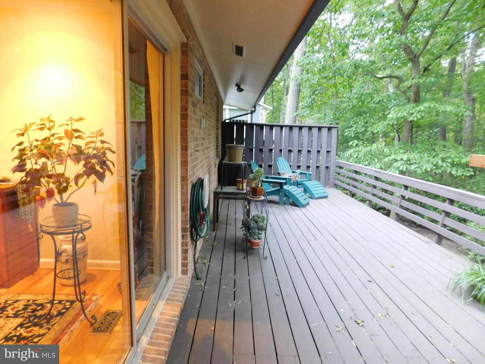 2406 Old Trace Lane Reston, VA 20191 - Photo 12 of 30 Double Access to Deck