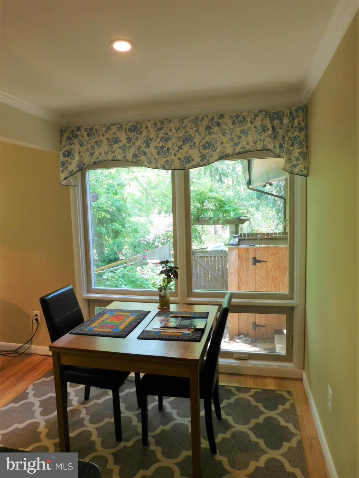 2406 Old Trace Lane Reston, VA 20191 - Photo 9 of 30 Eat-in Nook w/ Picture Window
