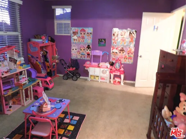 a children play room with toys