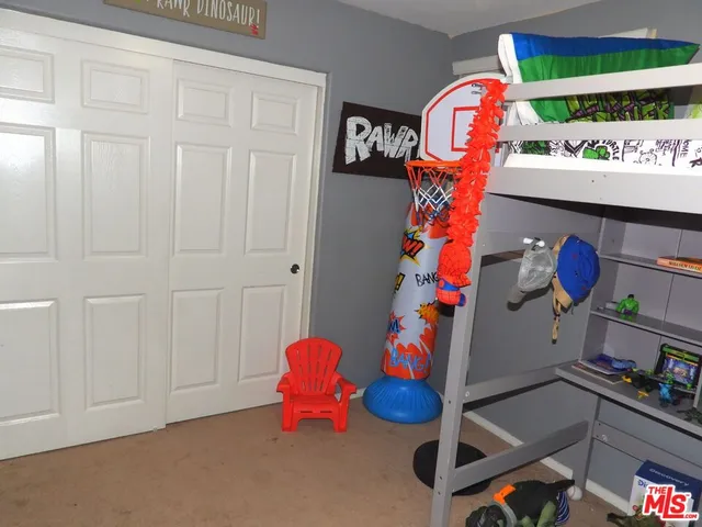 a view of a closet area