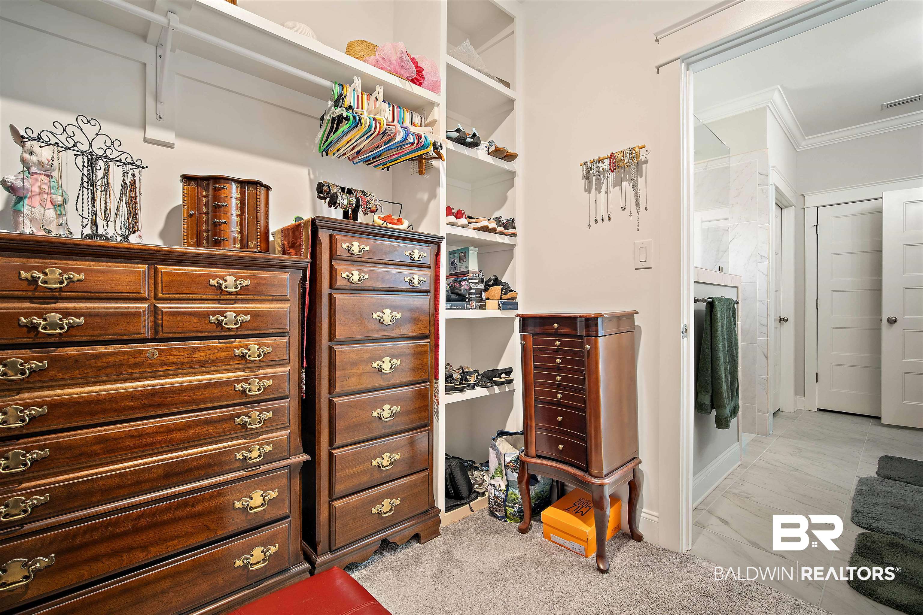 969 Charleston Loop Fairhope, AL 36532 - Photo 19 of 30 Spacious closet featuring light tile patterned floors