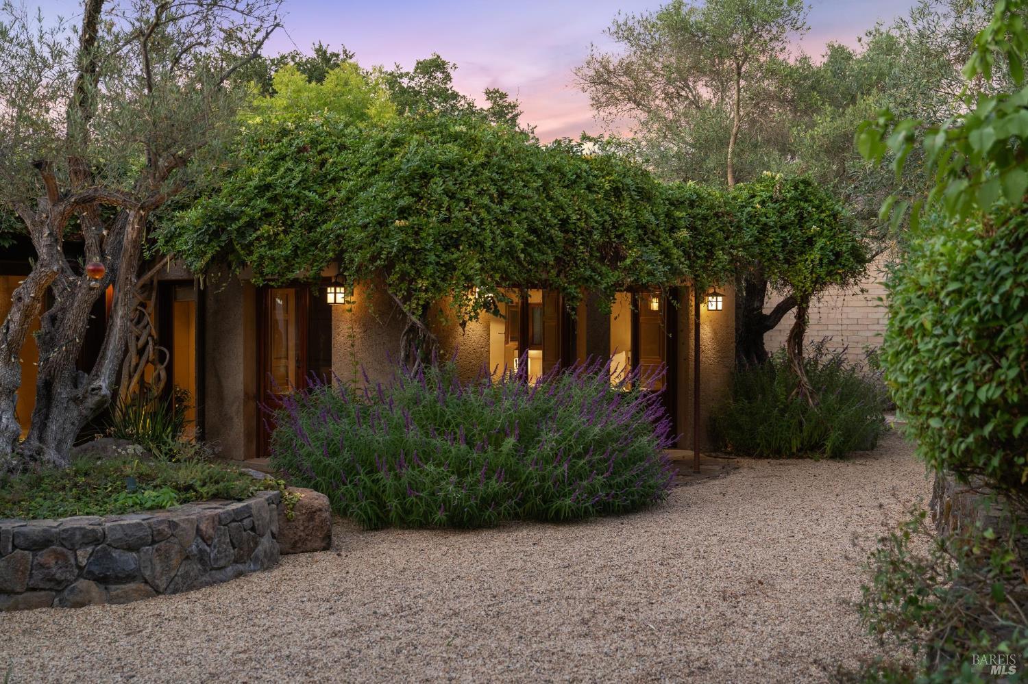 2846 Monticello Road Napa, CA 94558 - Photo 16 of 61 a view of a backyard