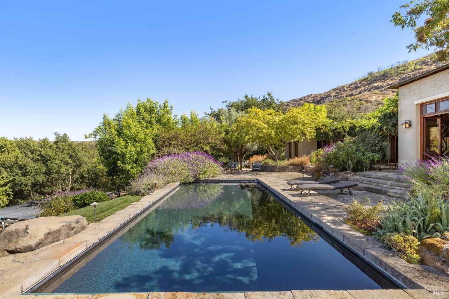 2846 Monticello Road Napa, CA 94558 - Photo 25 of 61 a view of a yard with two chairs