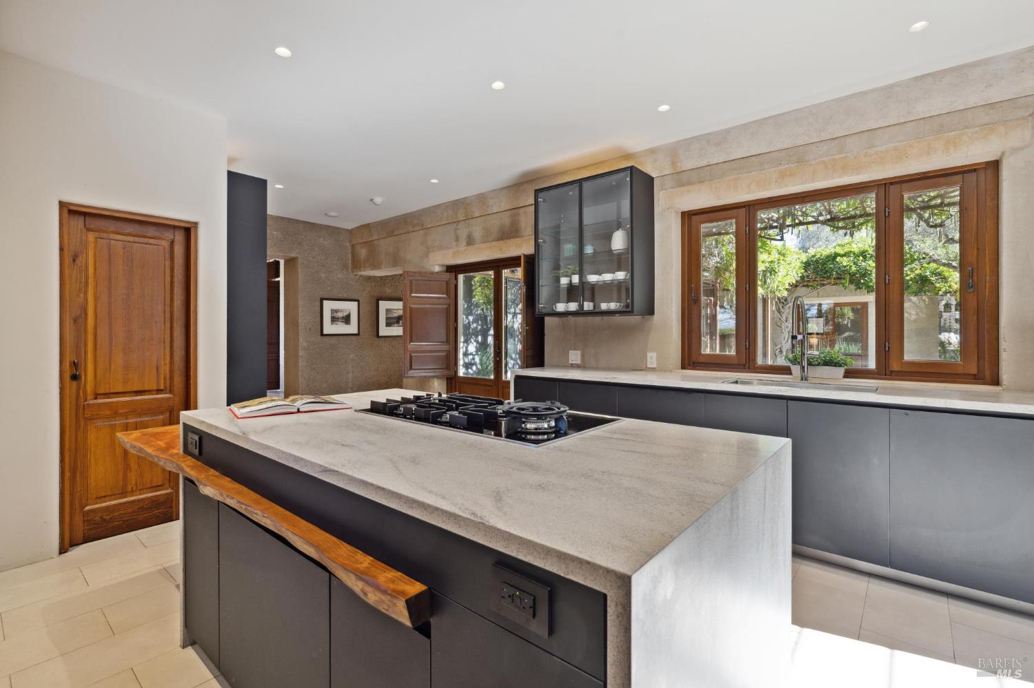 2846 Monticello Road Napa, CA 94558 - Photo 40 of 61 a kitchen with a stove and a refrigerator