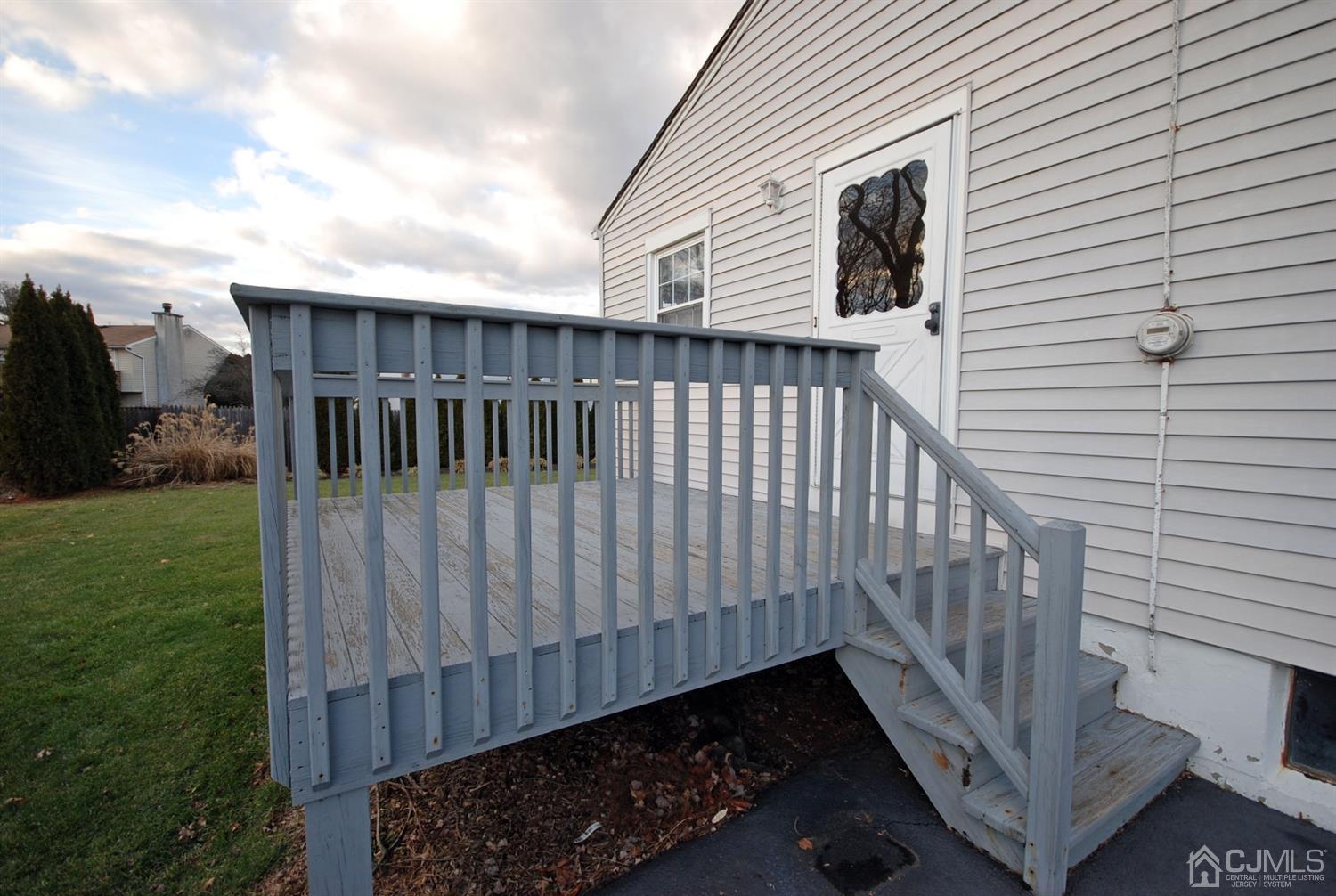 48 Delaware Avenue Middlesex, NJ 08846 - Photo 15 of 15 a view of a deck with a sink