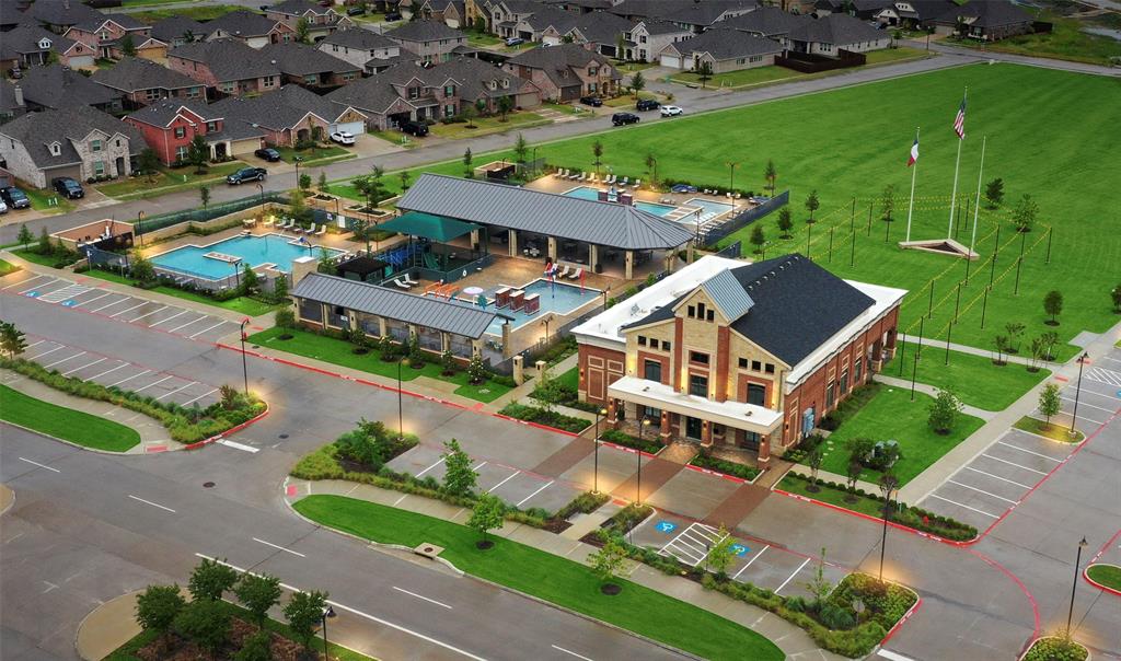 1522 Bushman Lane Forney, TX 75126 - Photo 4 of 18 an aerial view of a house with a garden