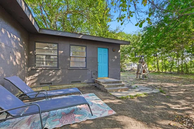 a view of outdoor space with trees
