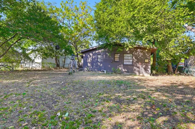 a view of outdoor space with trees