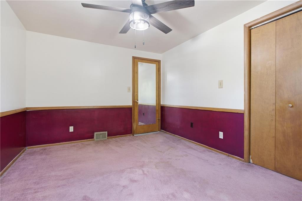 471 Beech Road Pittsburgh, PA 15239 - Photo 28 of 38 Bedroom 3. Carpet replaced and is now grey.