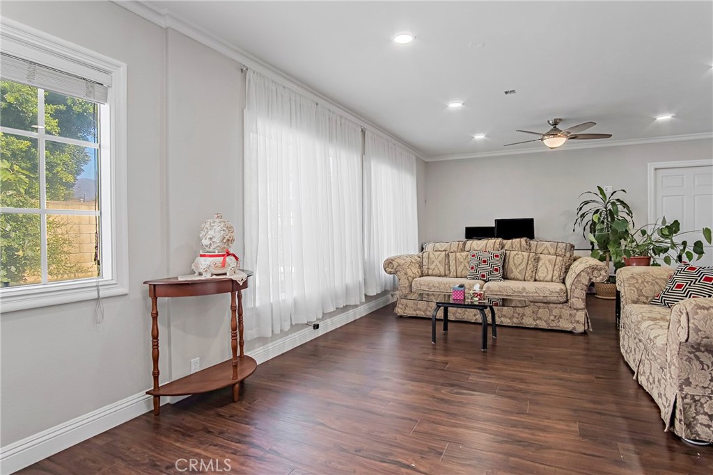 3025 Halsey Avenue Arcadia, CA 91006 - Photo 31 of 42 a living room with furniture and wooden floor